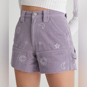 PacSun Stars Corduroy Shorts